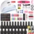 Nail Set 120W UV LED Lamp Dryer With 18/12 PCS Nail Gel Polish Kit Soak Off Маникюрный Набор электрическая дрель Для Ногтей Набор Инструментов Для Ногтей