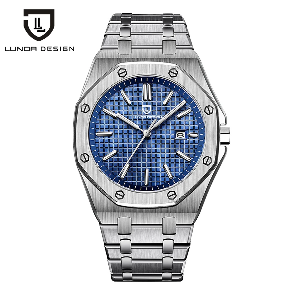 

LUNDA Design Watch Men Royal AAA Oak AP Wristwatch Watches Automatic Mechanical Movement Waterproof Stainless Steel Sapphire