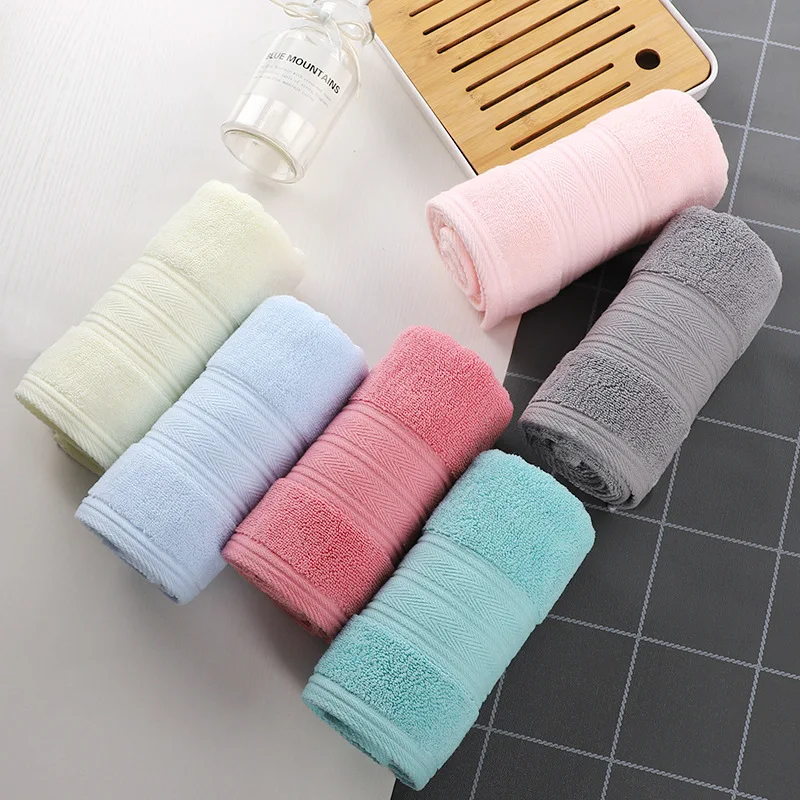 T039A High quality Cotton Absorbent green blush pink cream hotel