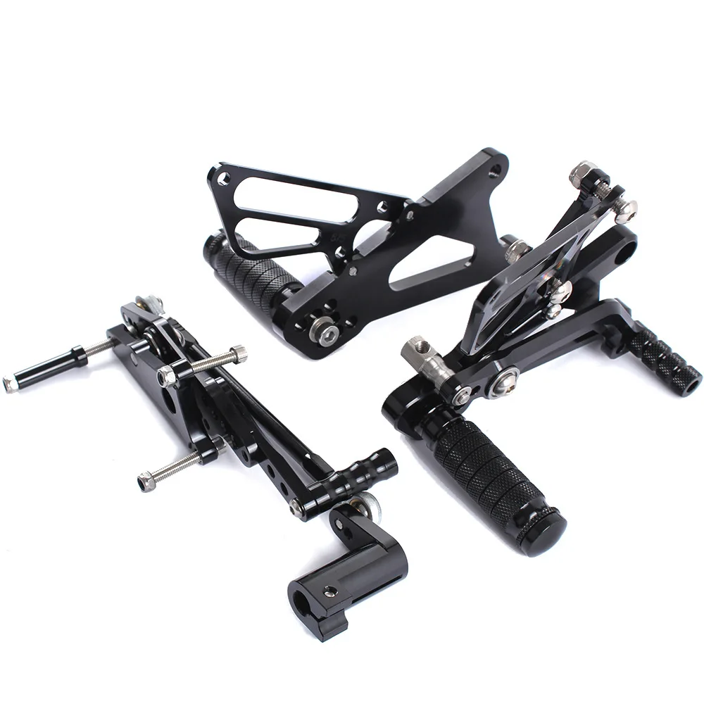 Для TRIUMPH DAYTONA 675R 2006-2012 CNC Мотоцикл Регулируемые Подножки подножки педали Rearset подножка задняя