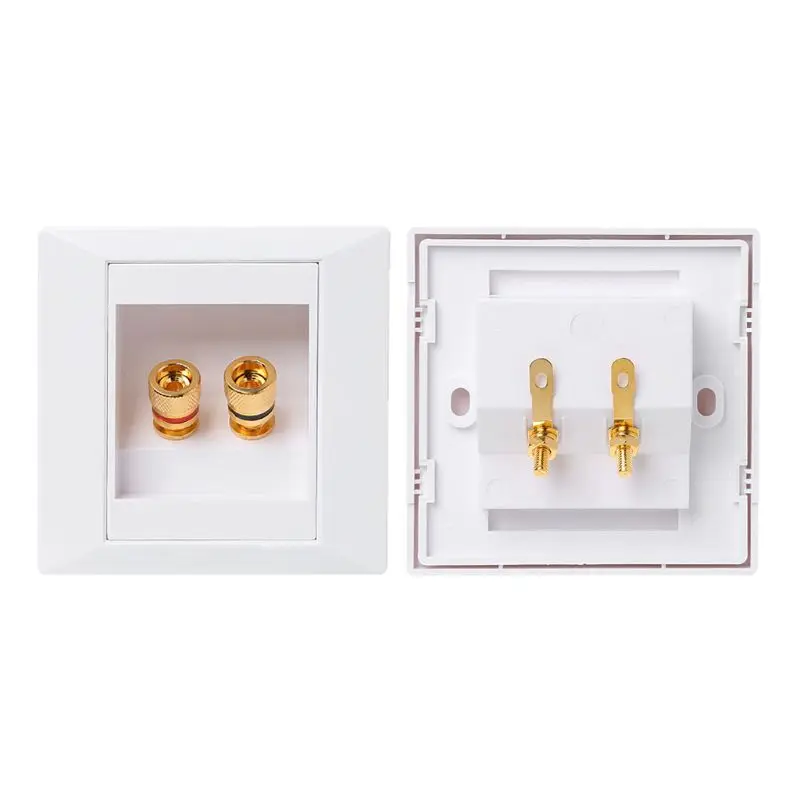 Настенная розетка аудио-и видеопанель распределительная коробка для динамиков |