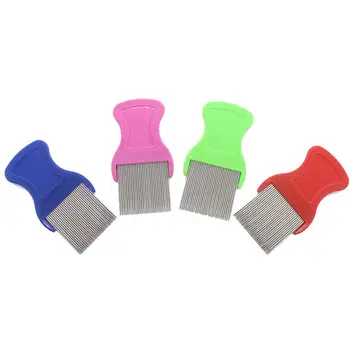 

Portable Ultra Fine Tooth Stainless Steel Flea Lice Removal Comb Pet Dog Health Brush Cleaning Tool
