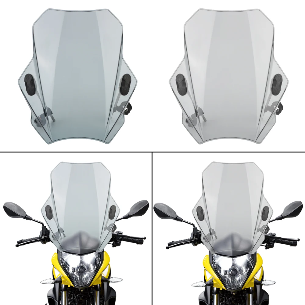 Adjustable Windscreen Universal Motorcycle Windscreen For MT07 MT09