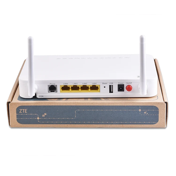 With antenna ZTE F660 V5.2 onu gpon 1 port ge 1GE+3FE+1Port+WIFI ont ZTE GPON ONU V5.2