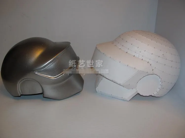 3D бумажная модель шлем Daft Punk маска 1:1 носимых Косплей модель DIY ручной работы детские игрушки