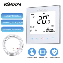 KKmoon термостаты цифровой подпольный Wi-Fi термостат для системы отопления напольный датчик воздуха комнатный регулятор температуры