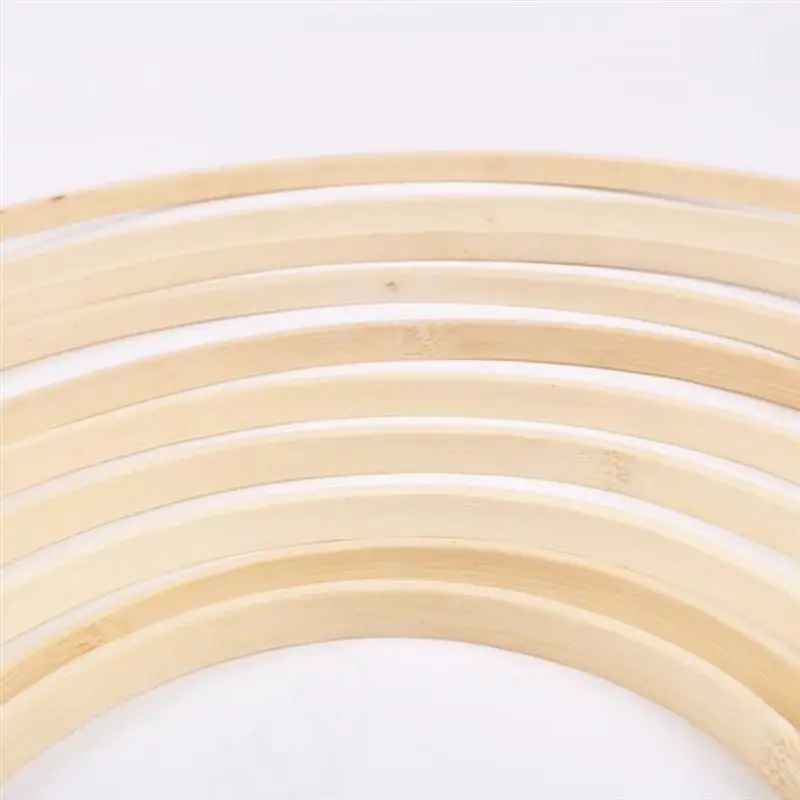 Круглый Бамбук Вышивка обод кольцо Искусство ремесло вышивка крестом Китайский традиционный швейный ручной инструмент