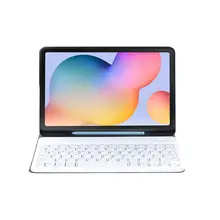 Беспроводная клавиатура для Samsung Tab S6 lite 10,4 P610 P615 ультра-тонкая съемная Bluetooth клавиатура кожаный чехол с ручкой Беспроводная клавиатура для Samsung Tab S6 lite 10,4 P610 P615 ультра-тонкая съемная Bluetooth клавиатура кожаный чехол с ручкой