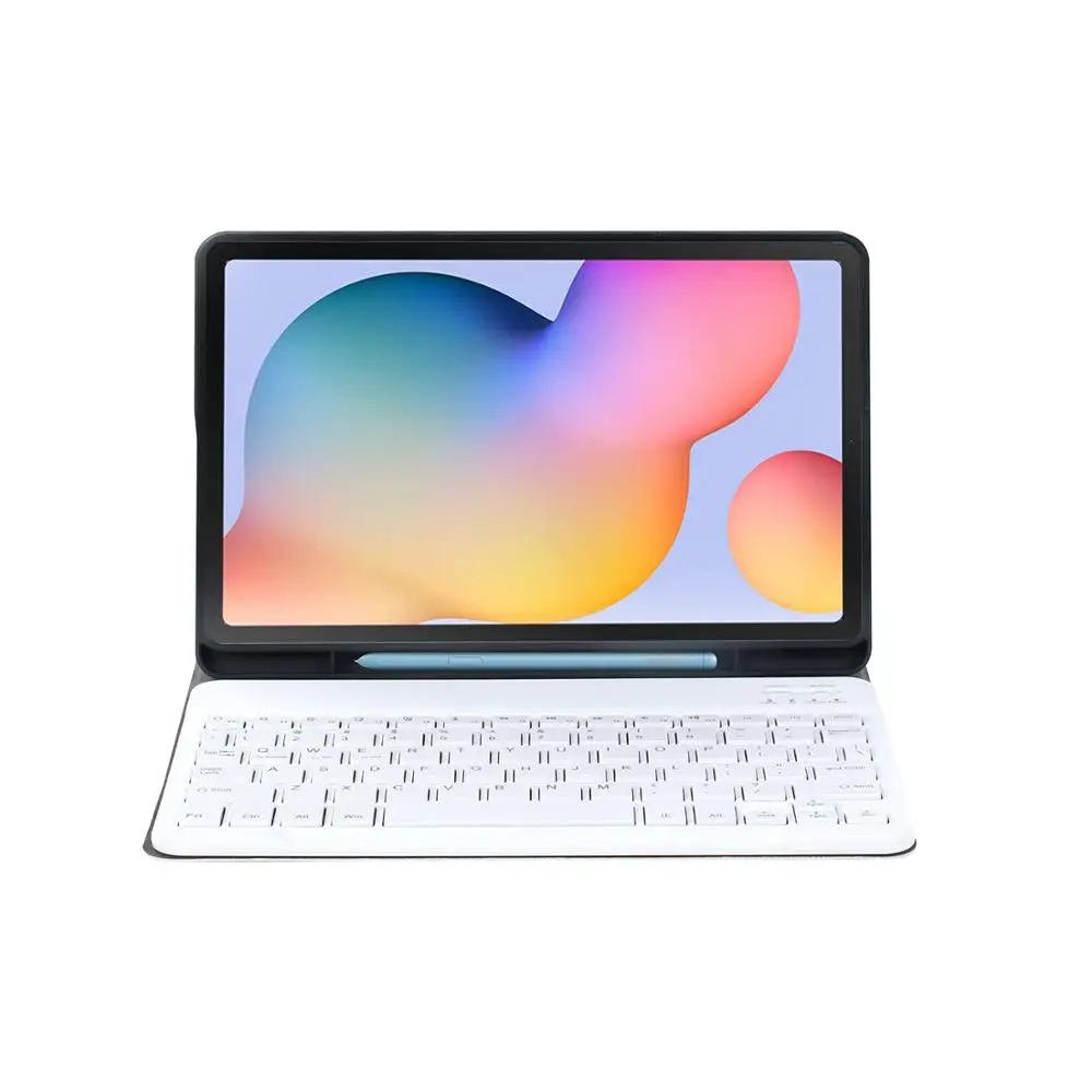 Беспроводная клавиатура для Samsung Tab S6 lite 10 4 P610 P615 ультра тонкая съемная Bluetooth