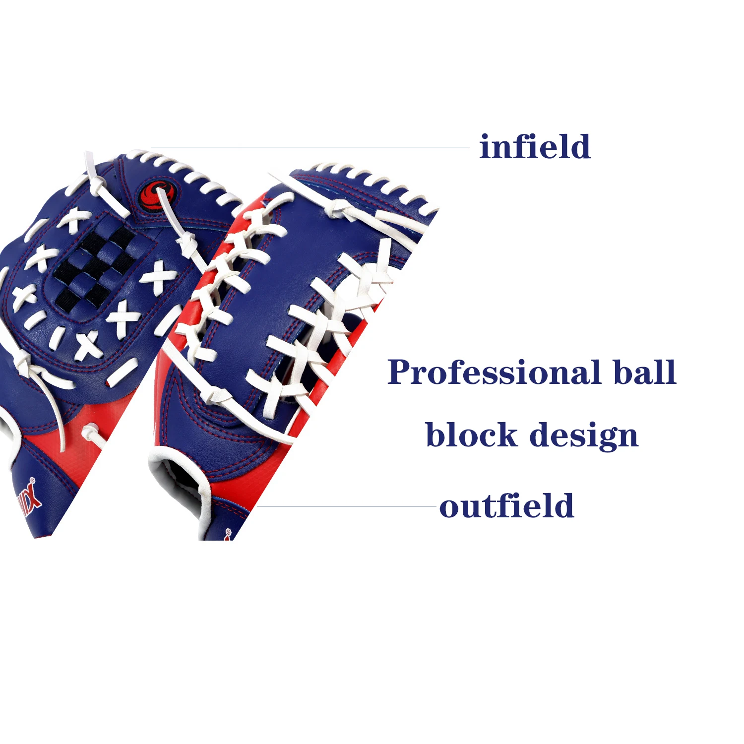 Outdoor infield Baseball Glove Rugby Softball Practice Equipment Size 11/11.5/ Left Hand For Kids Adults Man Woman Training