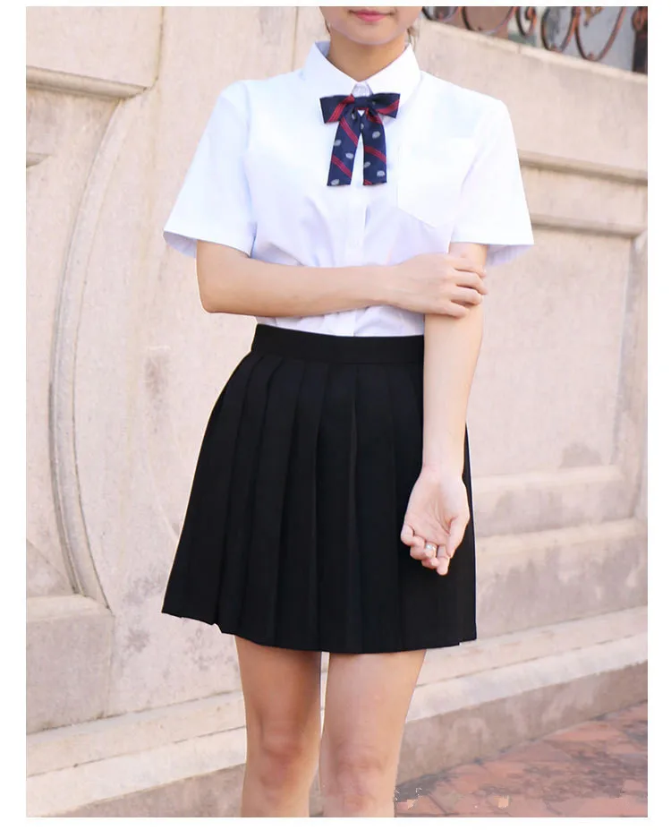 School Dresses Japanese Korean Version Students Cosplay Anime Pleated Skirt Jk Uniforms Sailor Suit Short Skirts School Girl 5