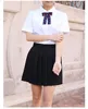 School Dresses Japanese Korean Version Students Cosplay Anime Pleated Skirt Jk Uniforms Sailor Suit Short Skirts School Girl 5