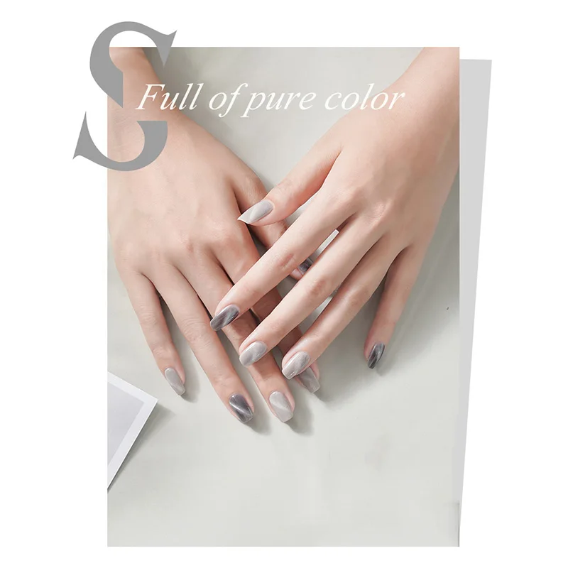 

RF 24color Gel Nail Polish Romantic Magnetic Cat Eye Series 12ml Soak Off Nail Gel Polish Semi-transparent Nail Gel Polish Hot