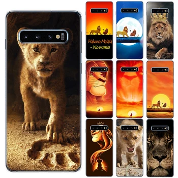

The Lion King Soft TPU Case For Coque Samsung Galaxy S6 S7 Edge S8 S9 S10 S20 Plus Ultra 5G S10E Silicone Phone Cover