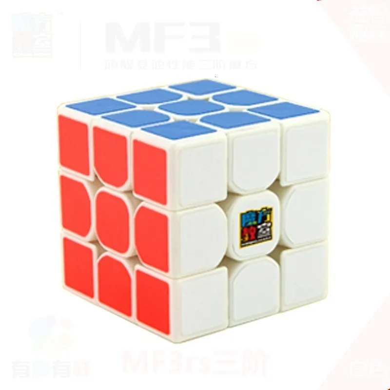 MoYu 3x3x3, магический куб Mf3RS, трехступенчатая головоломка, профессиональный скоростной куб, магические Развивающие игрушки для детей, кубик с подставкой