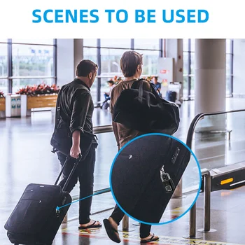 

Cabinet Fingerprint Padlock Smart Keyless Lock Anti-theft School Suitcase USB Rechargeable Door Luggage Security Home Mini Gym