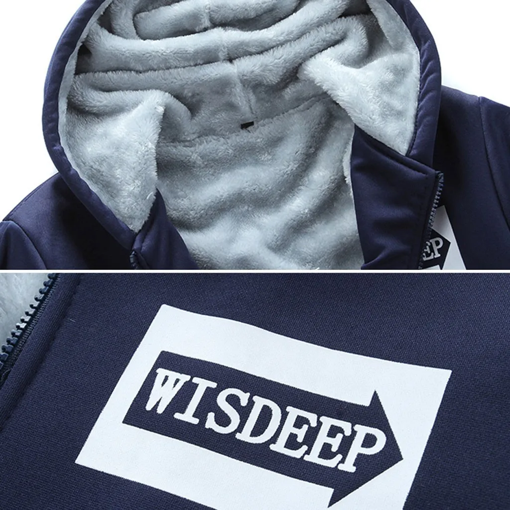 Мужской спортивный костюм сезона зима 2019 года комплект из двух предметов Мужская