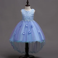 Хлопковое платье-пачка принцессы из полиэстера для девочек 3 лет на весну и осень, рождественское праздничное платье с аппликацией для девочек