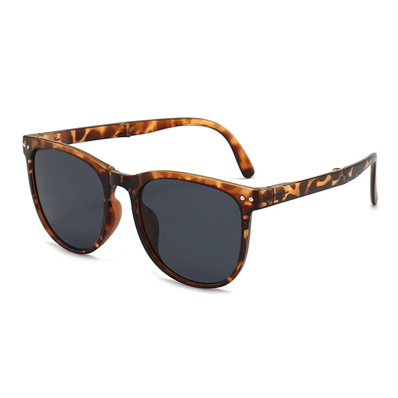 2021 Foldable Sunglasses Vintage Classic Sun Glasses Men Shopping Travel Colorful UV400 Lunette De Soleil Femme coach sunglasses Sunglasses