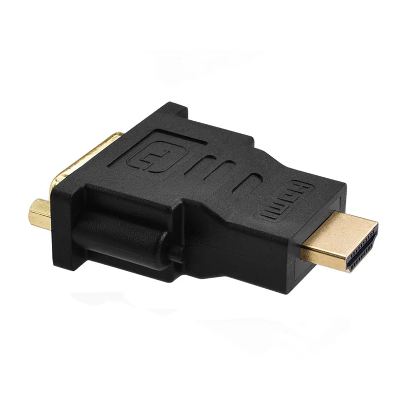 Mini Dual Link DVI i 24+ 5 Мужской к HDMI Мужской Кабель-адаптер DVI-i разъем сплиттер конвертер Jack провод шнур для HDTV PC