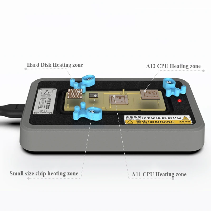 110 V/220 V интеллектуальная нагревательная платформа для iPhone X/XS MAX разделитель материнской платы Распайка паяльная станция Инструменты для ремонта
