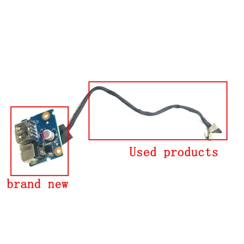 Laptop power cable for Lenovo G580 G480 power board USB interface board port DC jack