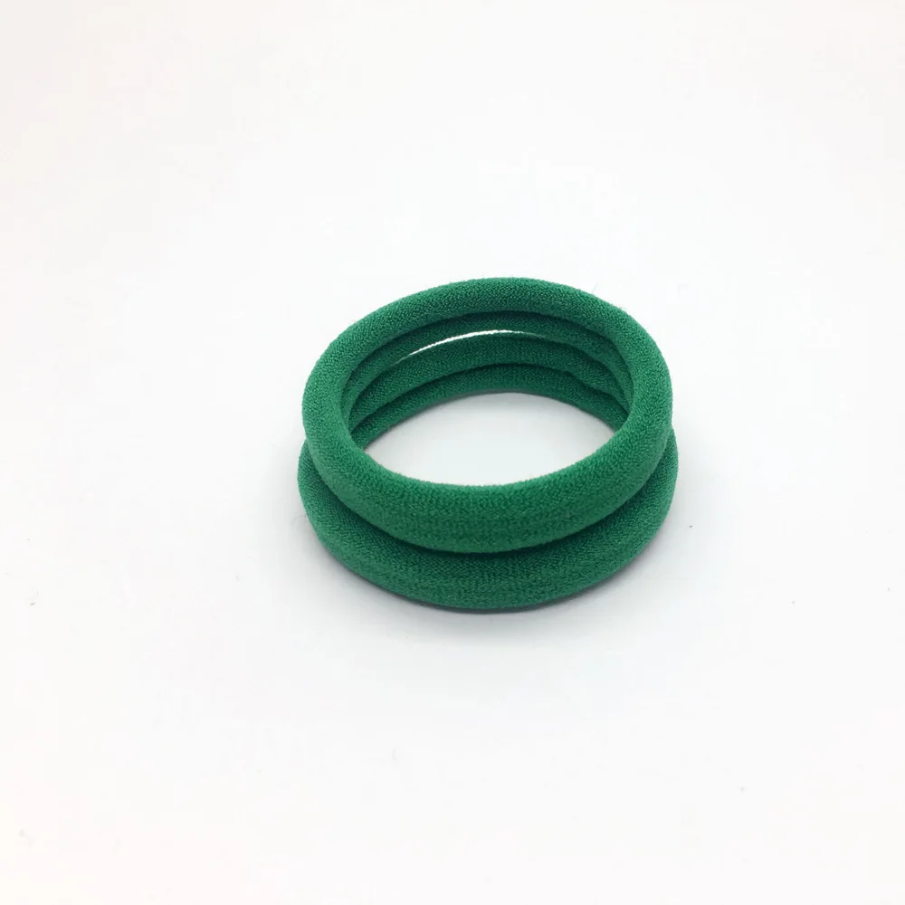 green - 20 PCS 20 шт. яркие цвета резинки детские безопасные эластичные резинки для волос конский хвост держатель для девочек женские аксессуары для волос - Цвет: green - 20 PCS