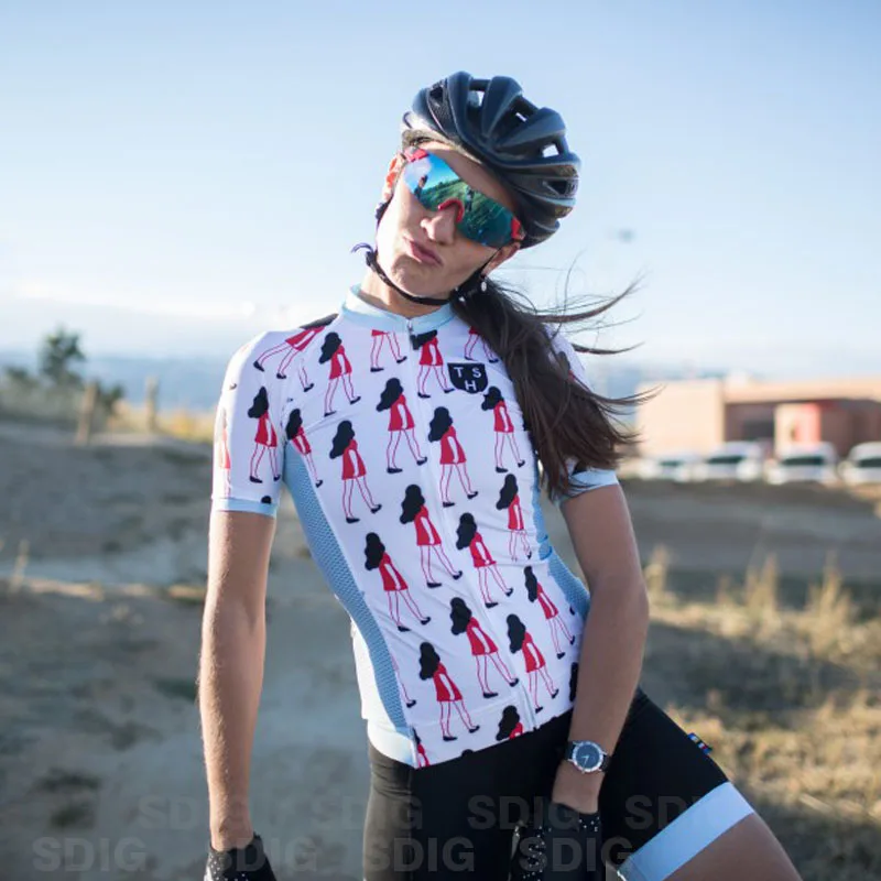 Тыс. Велоспорт Топы из Джерси с коротким рукавом Ropa De Ciclismo дорожный велосипед MTB