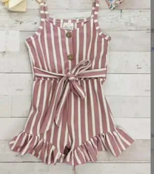 

Latest little girl smocked boutique bargain party kids clothing baby romper