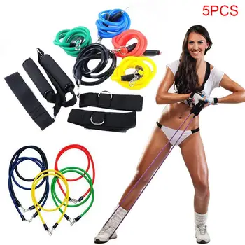 

Removable TPE Tension Band Chest Expander Colour Portable Muscle Training Equipment Fitness Pull Rope Practical Puller
