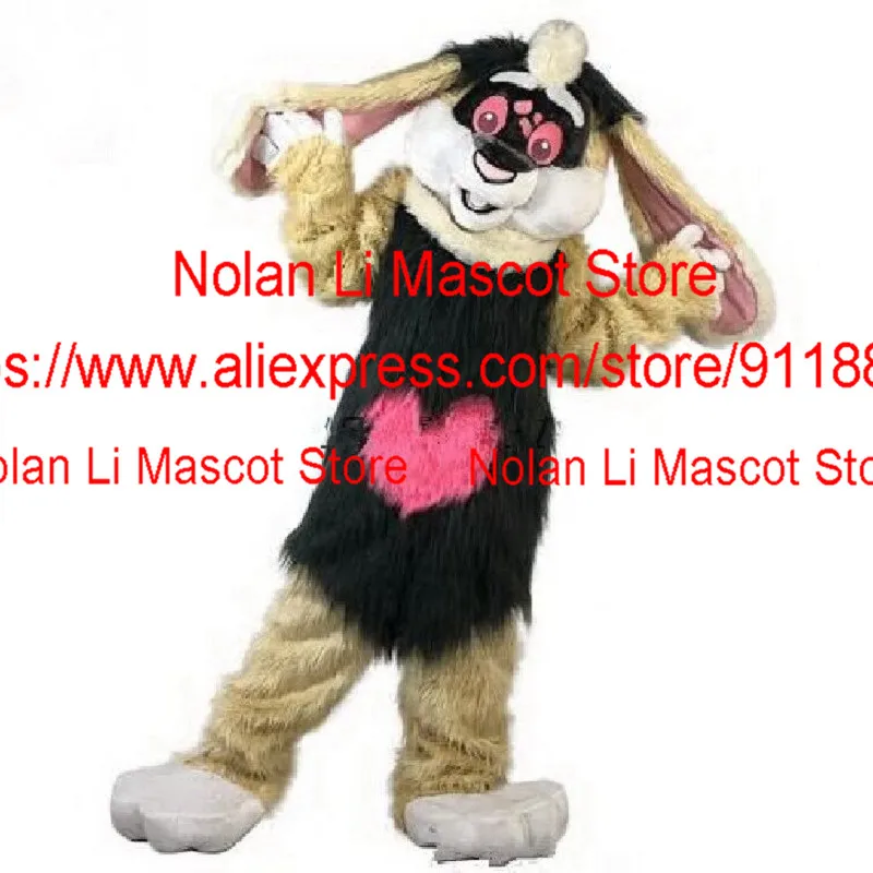 Fun Fur Coat Easter Brown Bunny Mascot Costume Adult Fancy Dress Party Cosplay Cartoon Set Regalo Di Compleanno Di Natale 1140