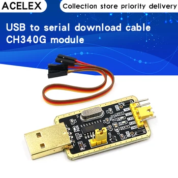 

CH340 Module Instead of PL2303 CH340G RS232 to TTL Module Upgrade USB to Serial Port In Nine Brush Plate for arduino Diy Kit