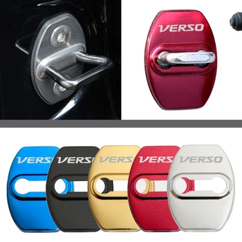 

Door Lock Cover sticker case for Toyota verso 2009 2010 2013 Prius Corolla Accessories Car Styling
