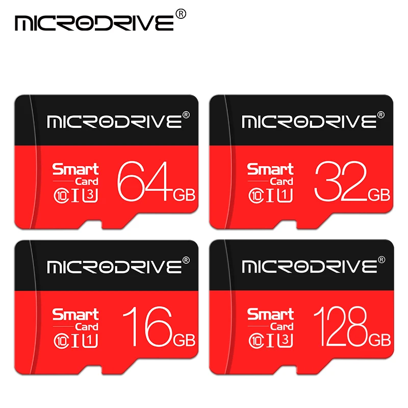 Micro sd карта 8 ГБ 16 32 64 Гб 128 SDXC/SDHC класс 10 TF флэш памяти мини для