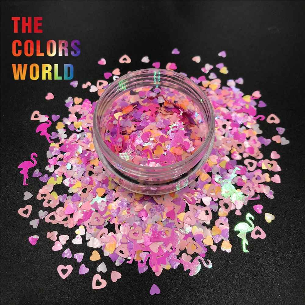 

TCT-468 Valentine's Day Love Nail Glitter Nail Art Decoration Handwork Tumbler Crafts DIY Accessories Festival Party Supplier