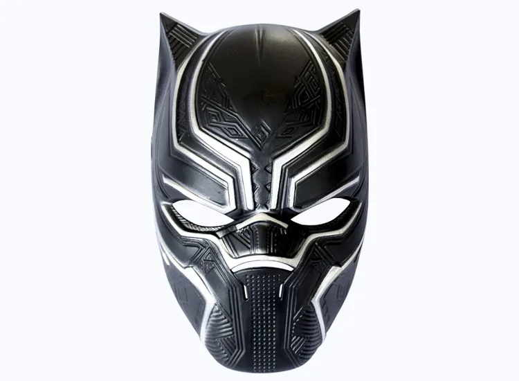 Супергерой аниме фильм окружение маски для косплея Хэллоуин-шлем Капитан Америка 3 Civil War черная маска Пантеры