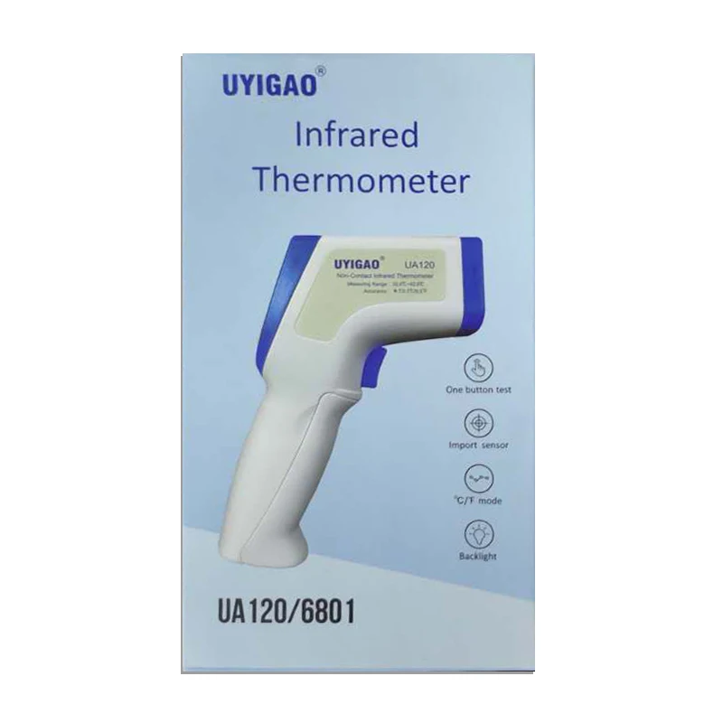 

Digital thermomete LCD Backlight Body Thermometer Non-contact Infrared Digital Forehead Intelligent Thermometer For Kids&Adults