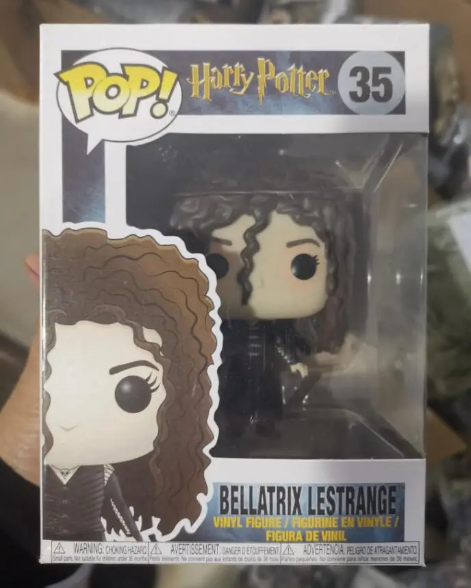 Funko Pop Гарри Поттер стоны Миртл Драко Малфой Белла Moody рис Коллекция виниловая кукла модель игрушки - Цвет: with retail box