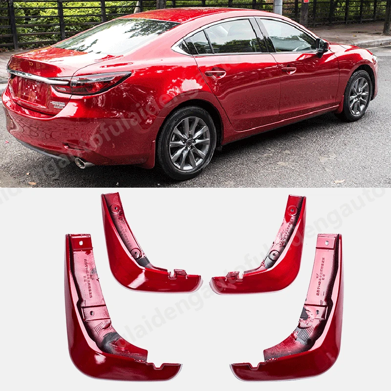 4 шт. для Mazda 6 Atenza- новые окрашенные Брызговики крыло Внешнее украшение автомобиля Стайлинг