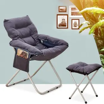 

Lazy Sofa Single Balcony Reclining Chair Bedroom Computer Chair Recreational Chair Folding Dormitory Rental Small Sofa Lazy Chai