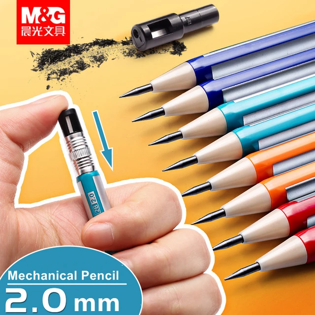 Mechanical Pencils School Pencil 2b  Mechanic Pencil Automatic Lead - 2.0  Mm - Aliexpress