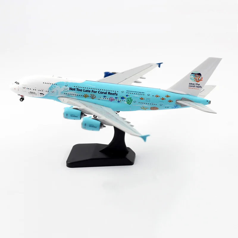 1:400 масштаб HiFly Airbus A380 авиалиний сплав самолетов модели самолета самолет Коллекционная модель дисплея коллекционная игрушка