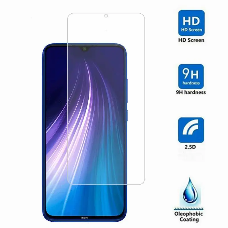 Закаленное стекло 9H для Redmi Note 8 8Pro a Защитная пленка экрана Xiaomi Pro защитное |