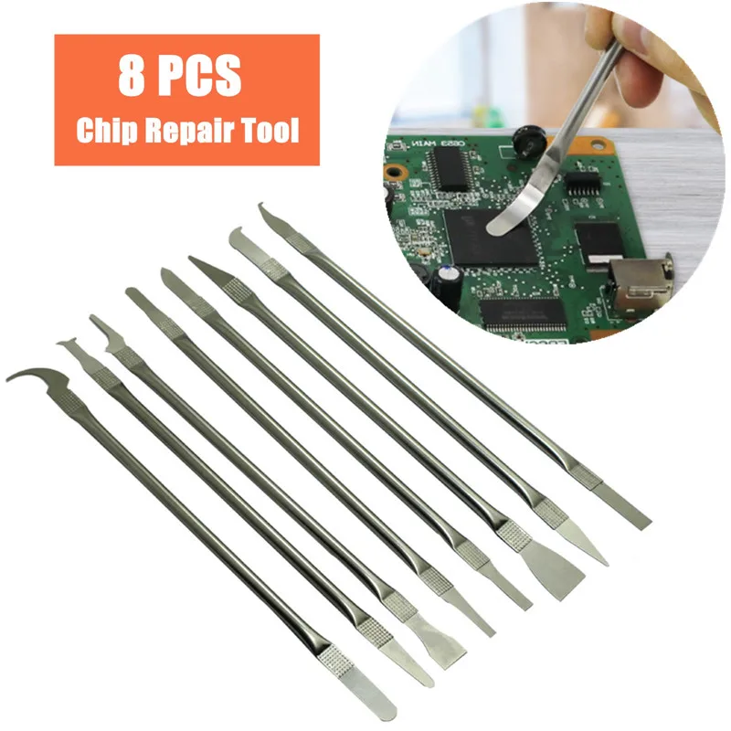 

8-in-1 Integrated Circuit Repair Tool Set CPU Eliminator for Removing Mobile Phone Computer CPU and Integrated Circuit Repair