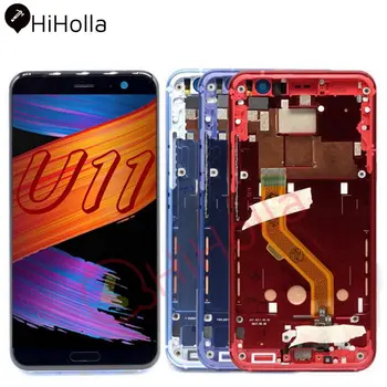 

For 5.5" HTC U11 LCD Display U-3w U-1w U-3u Touch Screen Digitizer Assembly For HTC U11 Display With Frame Replacement Parts