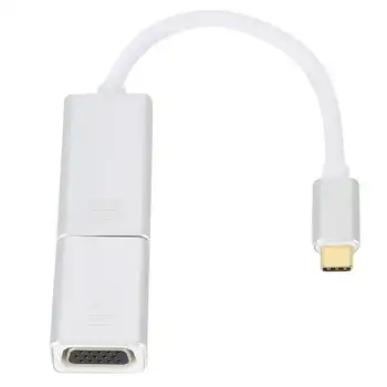 

Type-C to DP Cable Cascade Combination Patch Cord DP to VGA Converter Adapter Cable New