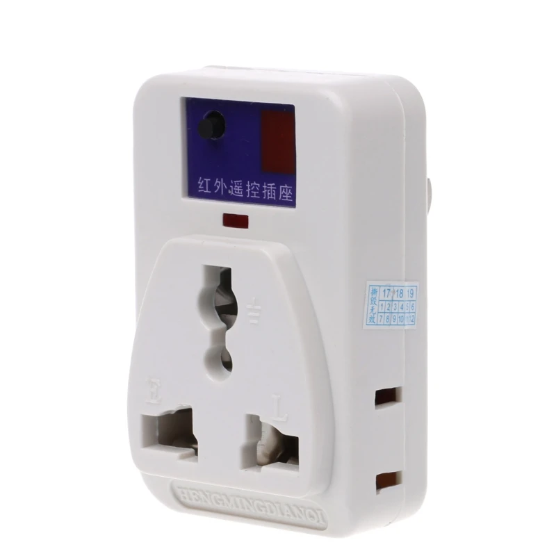 

AC Power Energy Saving IR Infrared Wireless Remote Control Outlet Switch Socket
