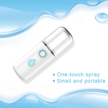 

Mini Nano Facial Sprayer USB Nebulizer Face Steamer Humidifier Hydrating Anti-aging Wrinkle Women Beauty Skin Care Tools