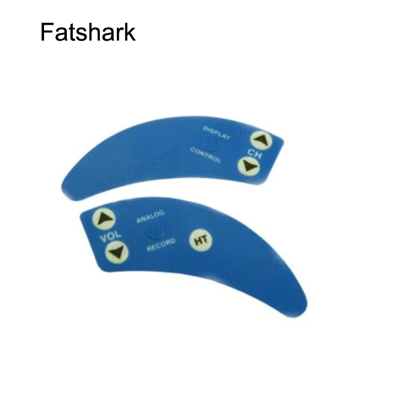 

1Pair Original Button Stickers Aerial Model For Fatshark DOM HD2 HD3 HDO Video Glasses Racing RC Drone Quadcopter Spare Parts