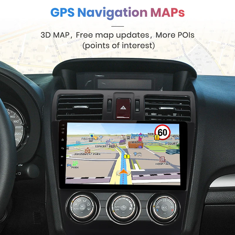 " 2 din Android 9,1 автомобильный Радио Мультимедиа Видео плеер 2din 2G+ 32G навигация gps для Subaru Forester/Subaru XV 2013